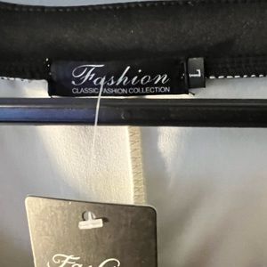 Beautiful black and white dress